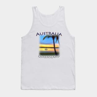 Australia - Queensland, Noosa River at Sunset Tank Top